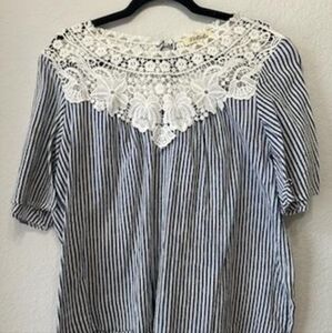 Listicle Lace Top